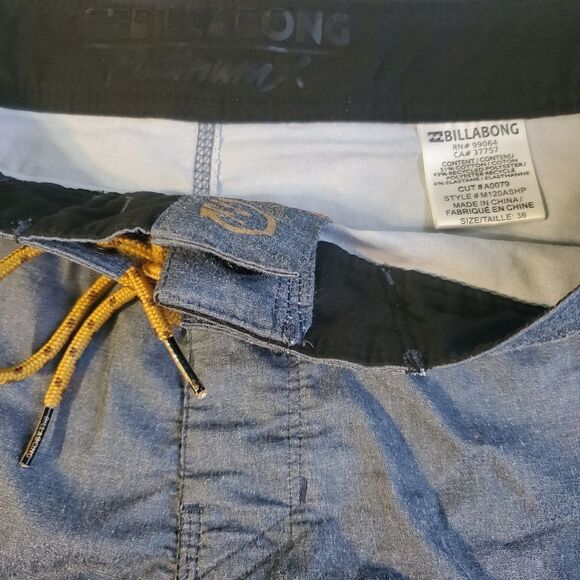 Billabong Recycler Platinum X Surf Hybrid Board Shorts Size 36 | EUC - Picture 4 of 4